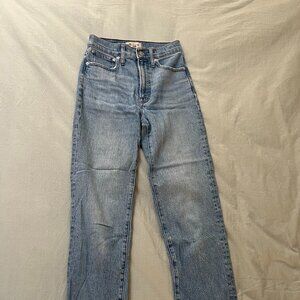 Madewell The Perfect Vintage Straight Jean size 24